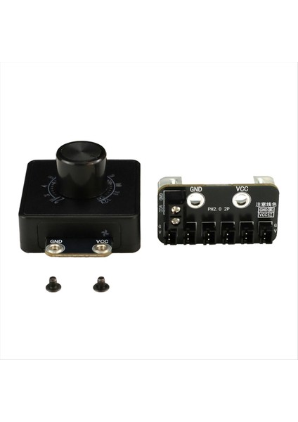 Pin Kablolu Fan Dc Hız Regülatörü 12V24V Isı Dağıtıcı Dıy Bilgisayar Su Soğutma Pompası Step-Down Hub Modülü A (Yurt Dışından)