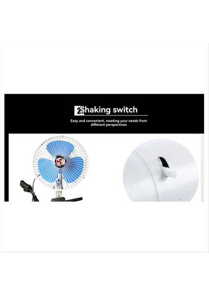 Inç 12V Araç Taşınabilir Soğutma Fanı Yaz Otomatik Küçük Klipsli 180° Salınımlı Düşük Gürültülü Hava Soğutucu Kamyon Için (Yurt Dışından) indirimleri