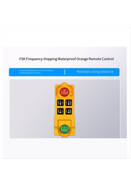 Endüstriyel Kullanım Için Su Geçirmez Uzaktan Kumanda Çoğaltıcı 433.92MHZ 4 Düğmeli Uzun Mesafe Vinç Kontrol Cihazı (Yurt Dışından) fırsatları