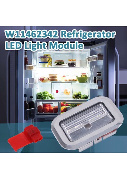 5 Adet W11462342 Buzdolabı LED Işık Modülü AP6989197 PS16218086 W10908166 W10607479 W10843339'U Değiştirin (Yurt Dışından) modelleri
