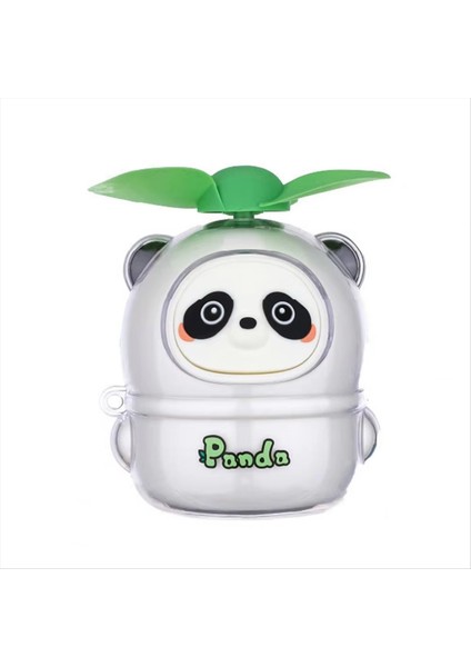 Panda Temalı El Tipi Vantilatör, USB Şarj Edilebilir Mini Taşınabilir Vantilatör, Yumuşak Kanatlar, Düşük Gürültü, Dış Mekan Kullanımı Için Ideal, Seyahat Dostu (Yurt Dışından)