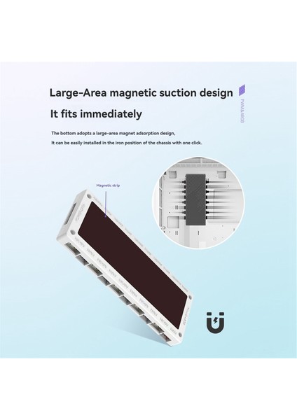 Argb/pwm Hub Çift 10 Genişletme Bağlantı Noktalı Argb Kontrol Cihazı 2'si 1 Arada Fan Hub Adaptörü Kasa Için Beyaz (Yurt Dışından) fiyatları