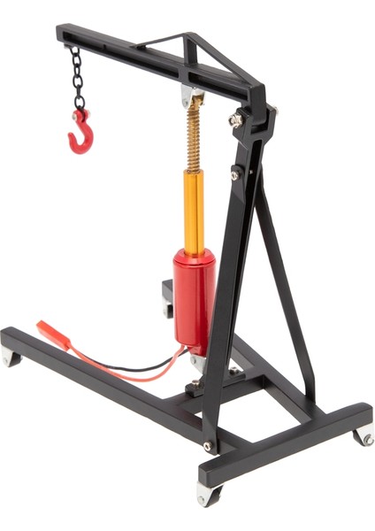 1/10 Rc Paletli Araç Trx4 Eksenel SCX10 Için Metal Elektrikli Vinç Motor Bakım Braketi Standı Jakı, Siyah (Yurt Dışından) modelleri