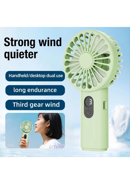 USB Taşınabilir Mini Fan Taşınabilir 3 Hızlı Hızlı Şarjlı Dijital Ekranlı Iç Mekan, Dış Mekan, Makyaj, Seyahat A (Yurt Dışından) modelleri