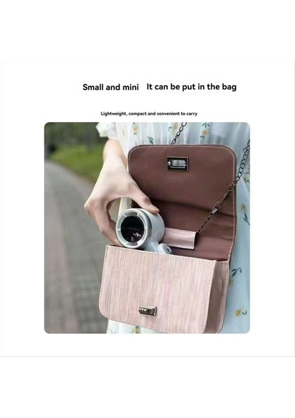 Katlanabilir El Tipi Vantilatör 120 Hızlı Kişisel Vantilatör Mini Turbo USB Şarj Edilebilir Açık Hava Seyahati Için (Yurt Dışından) fiyatları