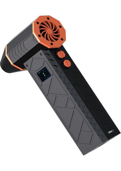 Mini Fan, 130000 Rpm El Tipi Elektrikli Fırçasız Hava Üfleyici Şiddetli 3 Hızı Endüstriyel, B (Yurt Dışından)