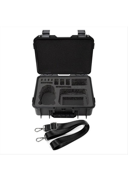 Mini 4 Pro Saklama Kutusu Patlamaya Dayanıklı Taşınabilir Su Geçirmez Kutu Sert Kabuk Büyük Kapasiteli (Yurt Dışından)