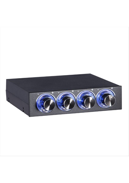 LED Kontrollü 4 Kanallı Fan Hız Kontrol Cihazı Pc Bilgisayar Fanları ve Cpu HDD VGA Setlerine Kadar (Yurt Dışından)