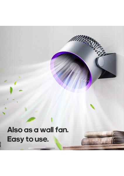 Çok Işlevli Elektrikli Fan Sirkülatörü Kablosuz Taşınabilir Ev Sessiz Vantilatörü Masaüstü Duvar Tavan Hava Soğutucu (Yurt Dışından) fiyatları