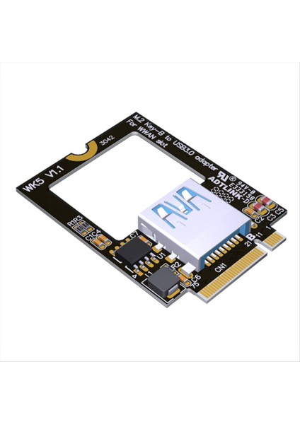 Dizüstü Bilgisayar M.2 B Anahtarı Bluetooth Uyumlu Wifi Ağ Kartı USB 3.0 SSD Ngff 3042 Dönüştürücü M2 Anahtar-B Wwan 4g Yuvası (Yurt Dışından)