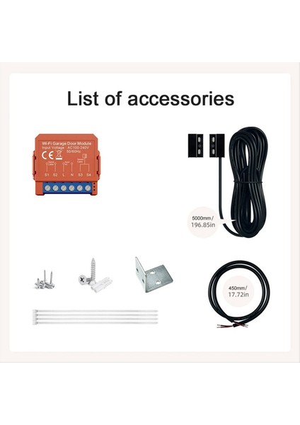 Tuya Akıllı Garaj Kapısı Açacağı Wifi Modülü Zamanlama Kapağı Panjur Anahtarı Açma-Kapama (Yurt Dışından) fiyatları