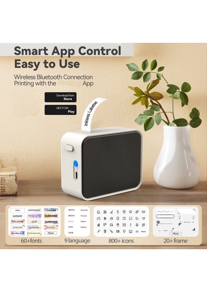 P15 Mini Etiket Makinesi Bluetooth D11, D110, D101 Termal Yazıcı El Tipi Etiket Makinesi Dıy Yeşil ile Benzer (Yurt Dışından) fiyatları