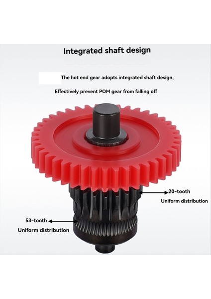 Ender3 S1, -5, -10 Smart Pro 3D Yazıcı Için Kaplamalı Çelik Sprite Ekstruder Dişlisi Sertleştirilmiş Metal Aksesuar (Yurt Dışından) fırsatları