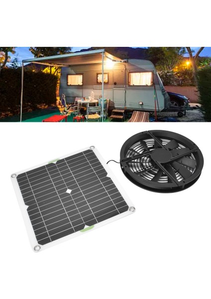 Güneş Paneli Fan Kiti 10 Inç 100 W Su Geçirmez Yuvarlak Havalandırma Kasası Egzozu Tavuk Kümesi Sera Kulübesi Için (Yurt Dışından) modelleri