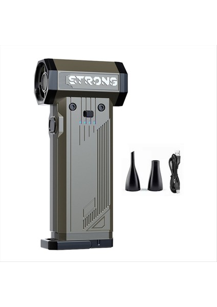 Üfleyici 90000 Rpm Güçlü Hava Fırçasız Motor Itiş Turbo Fan 8000MAH Güçlü Araba B (Yurt Dışından)