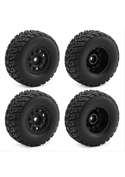 Arrma 1/14 Mini Mojave Grom Rc Araba Yükseltme Parçaları Aksesuarları Siyah Için 4 Adet Lastikli Jant (Yurt Dışından) fırsatları