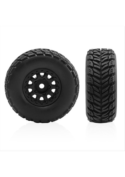 Arrma 1/14 Mini Mojave Grom Rc Araba Yükseltme Parçaları Aksesuarları Siyah Için 4 Adet Lastikli Jant (Yurt Dışından) indirimleri