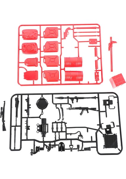 B16 B36 C34 C24 Q65 4WD 6WD Araba Yedek Parçaları 1/16 Rc Kamyon Için Dekorasyon Araçları (Yurt Dışından)