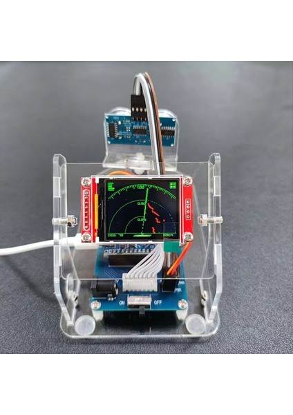 Ultrasonik Radar Tarama Dedektörü Rc Ruh Hali Süslemesi 1/14 Kamyon 1/10 Paletli Araba 1 M (Yurt Dışından) indirimleri