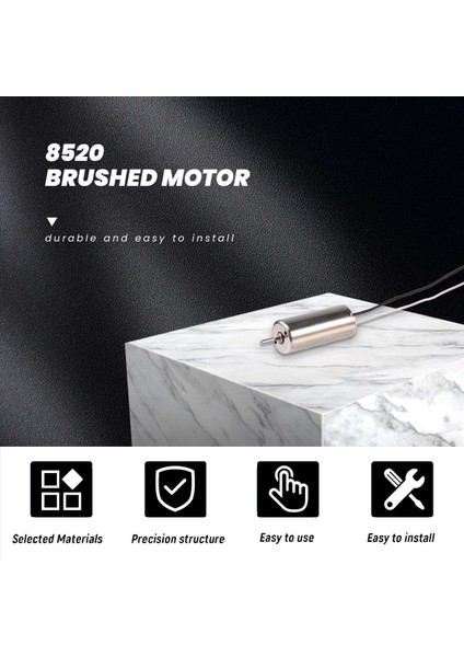 Motor 8520 Fırçalı Yedek Parça Tamir Parçası Drone Rc Quadcopter Cw Ccw Için 4 Adet (Yurt Dışından) fırsatları