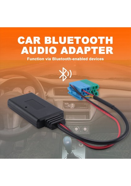 2007+ Radyo Kablosu Için Araba 6+8 Pin Ses CD Değiştirici Bluetooth 5.0 Alıcı Aux Adaptörü (Yurt Dışından) fırsatları
