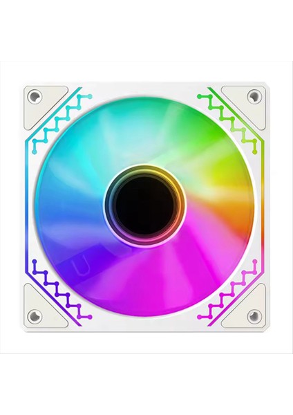 Argb Soğutma Fanı Bilgisayar Kasası 12CM 5V3PIN 4pın Pwm Sessiz 800-1600RPM Pc B Için (Yurt Dışından)