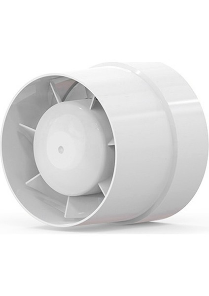Kanal Basınçlı Fan 4 Inç 5 Inç 6 Inç Banyo Havalandırma Mutfak Duvar Hava Temizleme Egzozu -11S (Yurt Dışından)