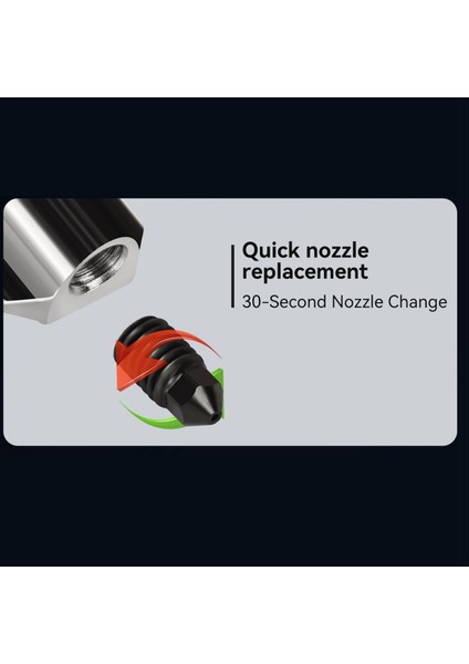 A1 A1MINI Paslanmaz Çelik Nozul 3D Yazıcı Aksesuarları Için H2D Hotend 0.2mm (Yurt Dışından) modelleri