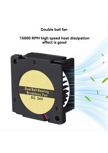 SV08 24V 3010 Hidrolik Çift Bilyalı Rulmanlı Üfleme Radyal Ekstruder Soğutma Fanı Turbo, 15.000 Rpm Yüksek Hızlı (Yurt Dışından) modelleri