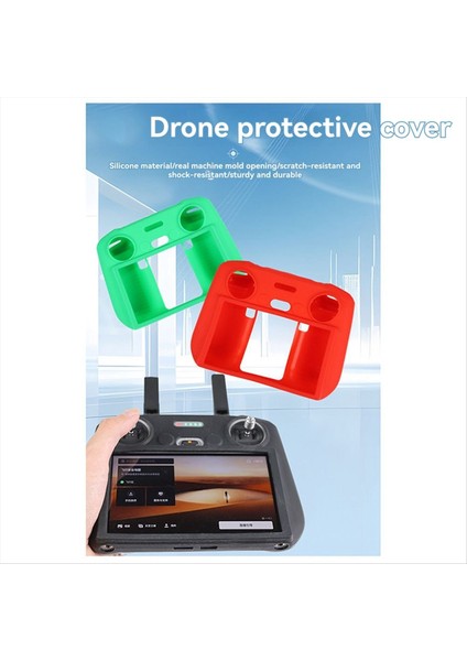 Mini 3/mini 4 Pro/air 3s/3 Pro/flid Rc Uzaktan Kumandalı Drone Silikon Kılıf Çizilmeye Karşı Koruyucu Kılıf (Yurt Dışından) fırsatları