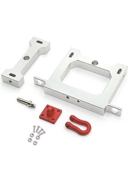 B14 B24 B16 B36 C14 C24 1/16 Rc Araba Kamyon Aksesuarları Için Metal Kiriş + Çekme Kancalı Arka Tampon Yükseltme Parçaları (Yurt Dışından)