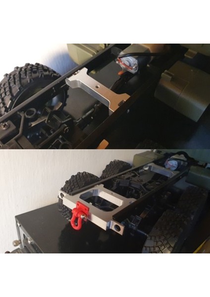 B14 B24 B16 B36 C14 C24 1/16 Rc Araba Kamyon Aksesuarları Için Metal Kiriş + Çekme Kancalı Arka Tampon Yükseltme Parçaları (Yurt Dışından) indirimleri