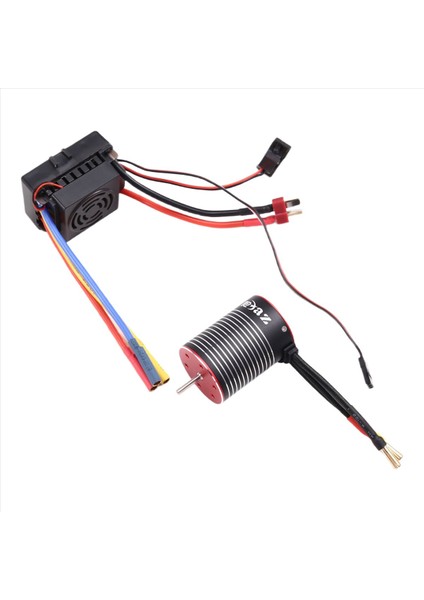 1/10 Rc Araba Kamyon Parçaları Için 60A Esc Kombinasyonlu Su Geçirmez 3650 Fırçasız Motor 5200KV (Yurt Dışından)