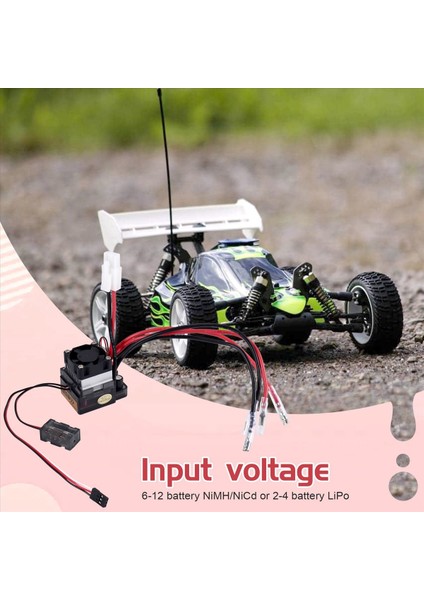 Rc Araba Kamyon Tekne Için 320A 7.2V-16V Çift Yönlü Fırçalı Esc Hız Kontrol Cihazı (Yurt Dışından) fırsatları