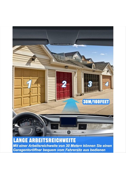 Entrematic Rcu 433-2 Için Garaj Uzaktan Kumandası, Crawford Standart Çelik 433.92 Kapı Anahtarı (Yurt Dışından) fırsatları