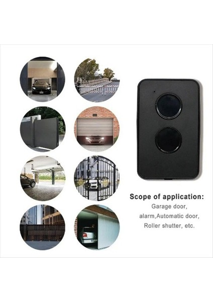 5 Adet Verici Garaj Kapısı Uzaktan Kumandası 433MHZ Kablosuz Sürgülü Kapı Kontrol Cihazı (Yurt Dışından) indirimleri