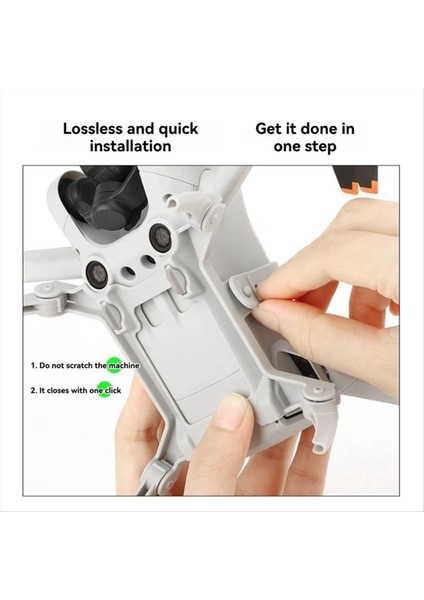 Mini 3 Pro Için Iniş Takımı Katlanabilir Bacak Uzatma Ayak Yüksekliği Genişletilmiş Koruma Gri (Yurt Dışından) fiyatları