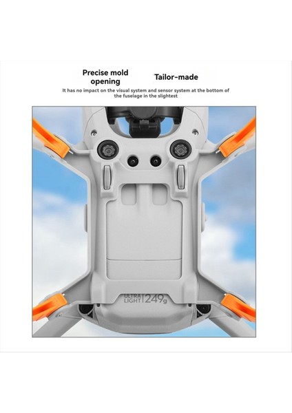 Mini 3 Pro Için Iniş Takımı Katlanabilir Bacak Uzatma Ayak Yüksekliği Genişletilmiş Koruma Gri (Yurt Dışından) fırsatları