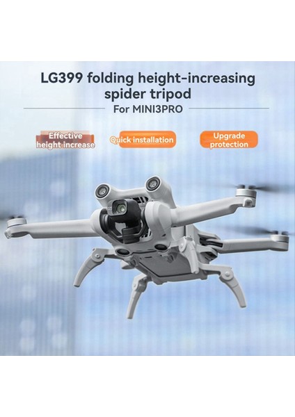 Mini 3 Pro Için Iniş Takımı Katlanabilir Bacak Uzatma Ayak Yüksekliği Genişletilmiş Koruma Gri (Yurt Dışından) indirimleri