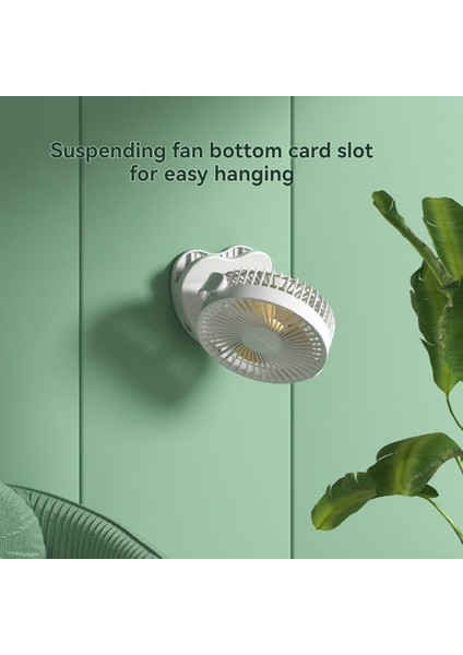 Şarj Edilebilir Klipsli Masaüstü ve Asılabilir Vantilatör 3 Hız 360° Dönebilen Seyahat ve Ev Kullanımı Için Mavi (Yurt Dışından) fiyatları