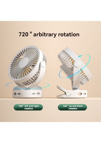 Şarj Edilebilir Klipsli Masaüstü ve Asılabilir Vantilatör 3 Hız 360° Dönebilen Seyahat ve Ev Kullanımı Için Mavi (Yurt Dışından) indirimleri