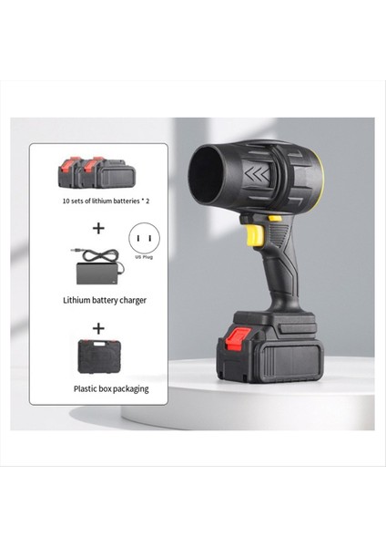 40000 Rpm Fırçasız Fan 650 W Kablosuz Elektrikli Hava Üfleyici Şiddetli El Tipi Elektrikli Alet 21 V Pil Abd Fişi (Yurt Dışından) fiyatları