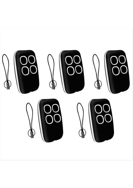 5 Adet 250-913MHZ Garaj Uzaktan Kumandası Çoğaltıcı Çok Frekanslı Kablosuz Kopyalama Evrensel Kapı Açacağı B (Yurt Dışından)