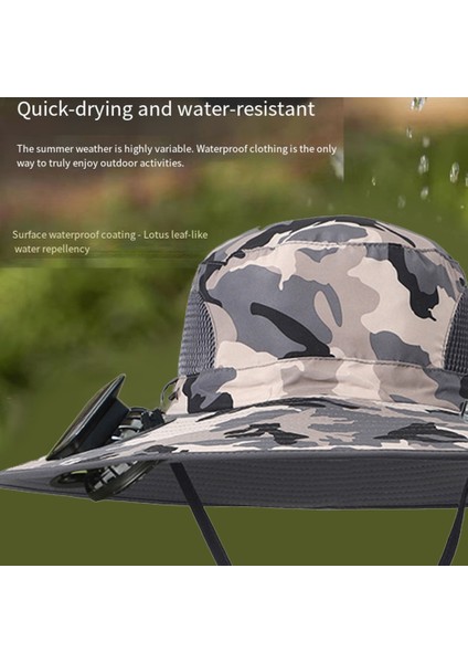 Ayarlanabilir Açık Hava Kamp Balıkçılık Yürüyüş Güneş Kremi Balıkçı Şapkası Güneş Fanı Kapağı Taşınabilir Şarjlı Ikili (Yurt Dışından) indirimleri