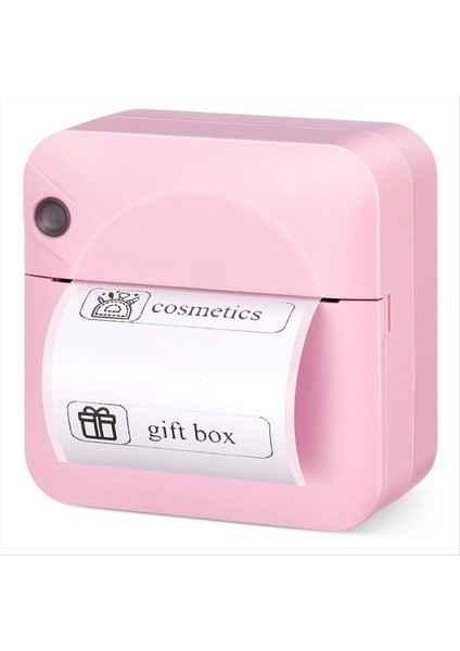 Bantlı Taşınabilir Etiket Makinesi Termal Yazıcı Kablosuz Mini Etiket Notlar Ajanda Not Fotoğraf Çalışması Için (Yurt Dışından)