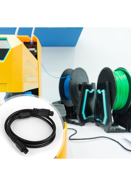 1,5 M 4 Pin Lite Uzatma Kablosu, Manyetik Halkalı Kordon, A1/A1MINI Için 3D Yazıcı Aksesuarları (Yurt Dışından) fırsatları