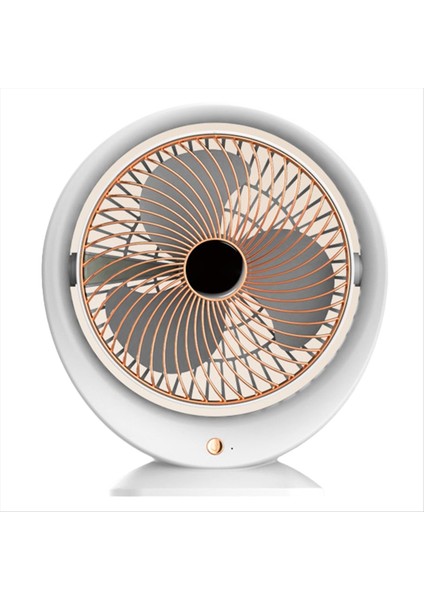Taşınabilir Küçük Fan Masaüstü USB Ev Yurdu Yüksek Gücü Gül Altın (Yurt Dışından)