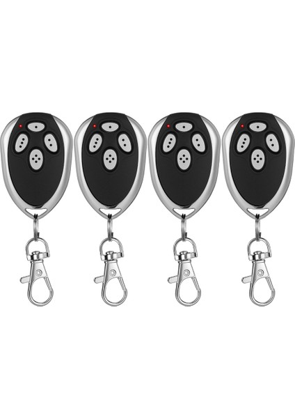 LM123 433.92MHZ Garaj Kapısı Kontrol Vericisi ile Uyumlu 4 Adet Kanallı Kapı Açacağı Uzaktan Kumandası (Yurt Dışından)