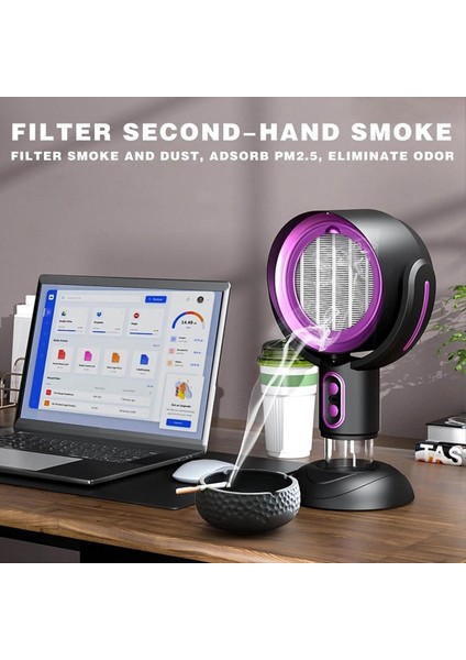 Arıtıcı Fan, Çıkarılabilir ve Yıkanabilir Filtre, Iç Mekan Için Duman Fanı, Iç Mekan Barbeküsü, Sıcak Tencere, (, Şarjlı Model) (Yurt Dışından) indirimleri