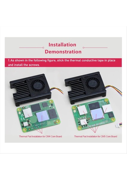 Cm5 Için Entegre Soğutma Fanı, Pwm Hız Ayarlı Fanlı Isı Emici, Cm5,b (Yurt Dışından) indirimleri
